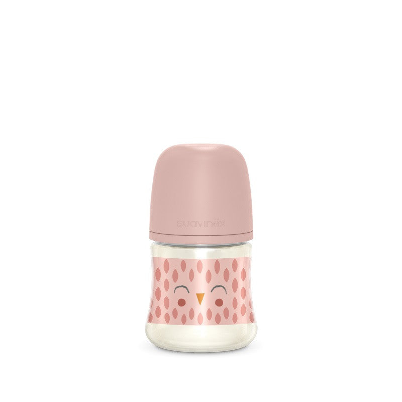 Suavinex - Biberón Bonhomia 150 ml - Rosa