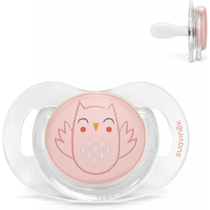 Suavinex - Chupete Bonhomia 0/6 Meses - Rosa