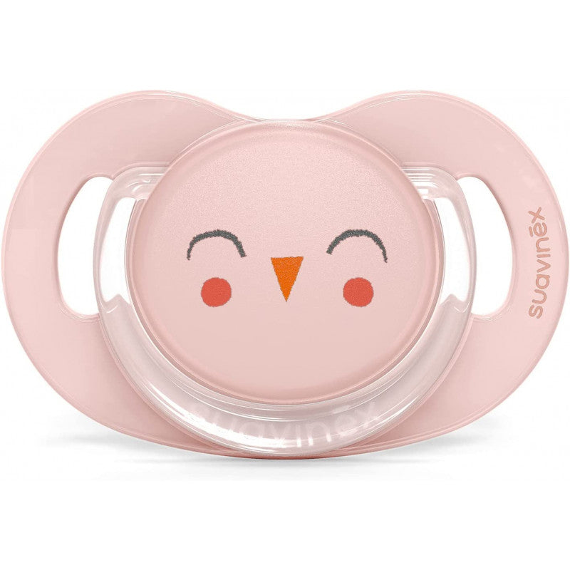 Suavinex - Chupete Bonhomía 6/18 Meses - Rosa