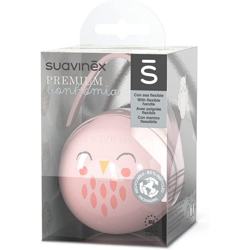Suavinex - Cajita Portachupete Bonhomía - Rosa