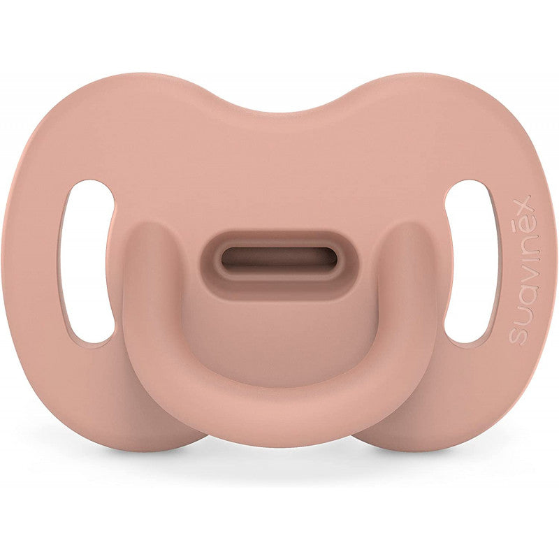 Suavinex - Chupete de Silicona 100% - 0/6 Meses Nude