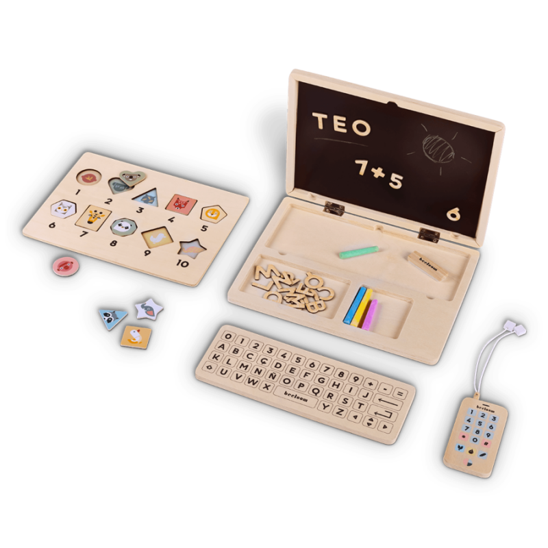Kit de oficina de madera