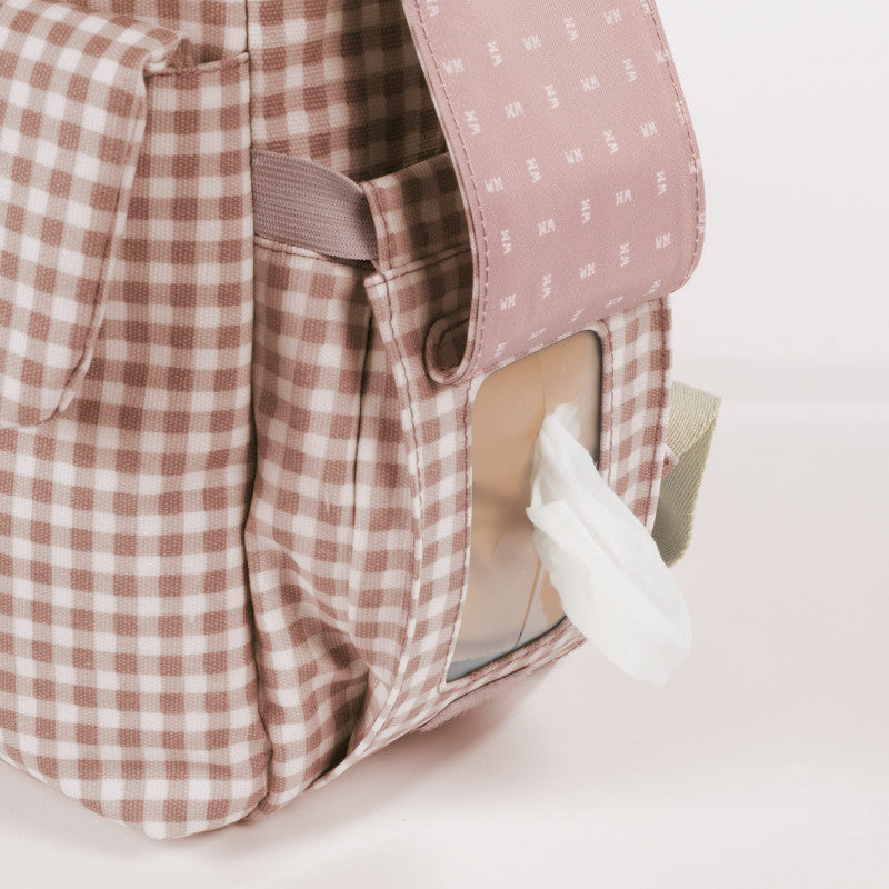 Mochila Carrito I Love Vichy Rosa