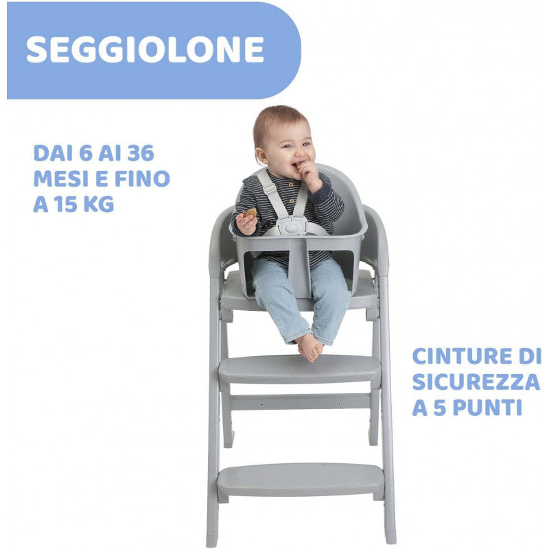 Chicco - Trona Crescendo Milan Mist