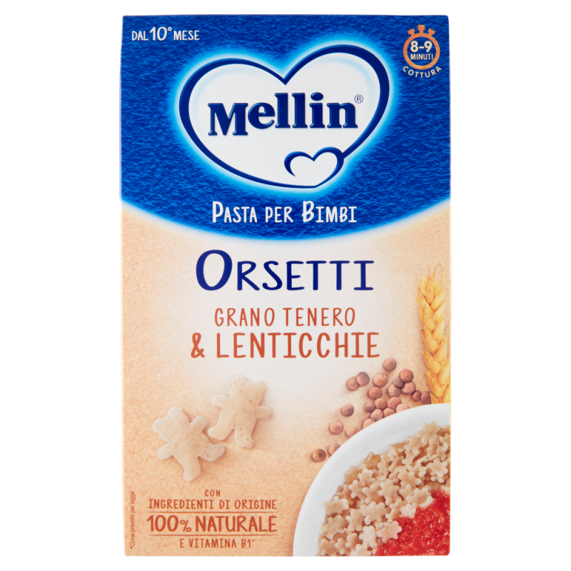 Mellin - Ositos Trigo Tierno y Lentejas
