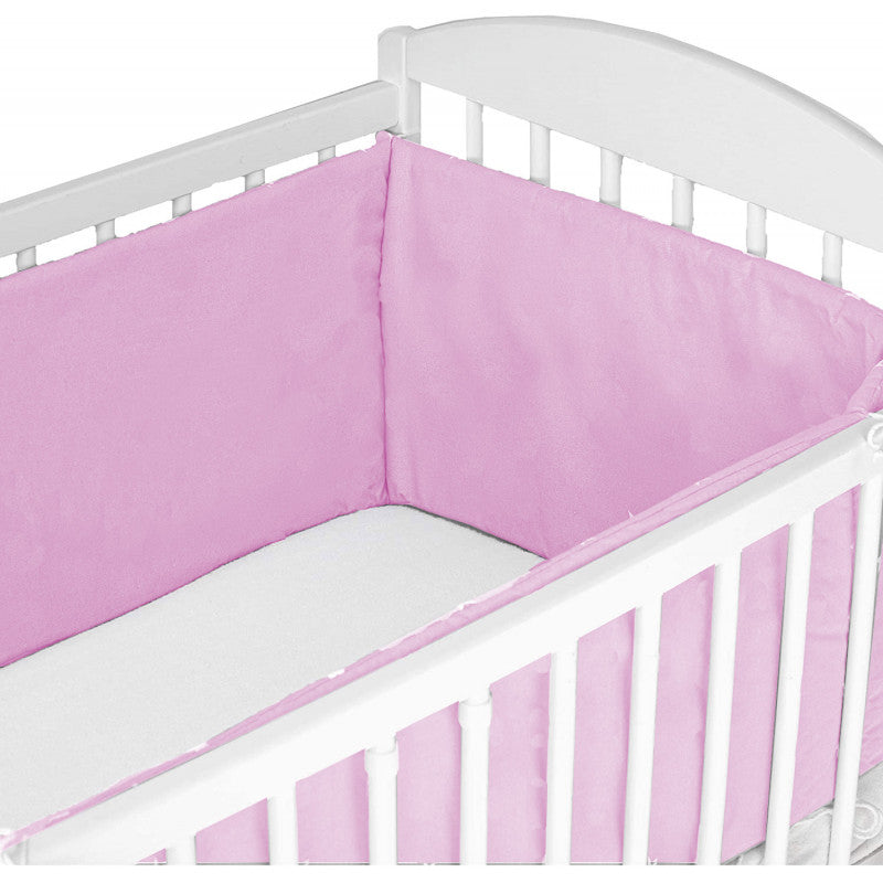 Parachoques para cuna - Rosa