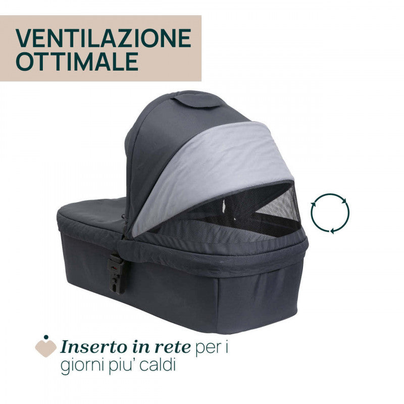 Trío Chicco Seety Etna Black I-Size