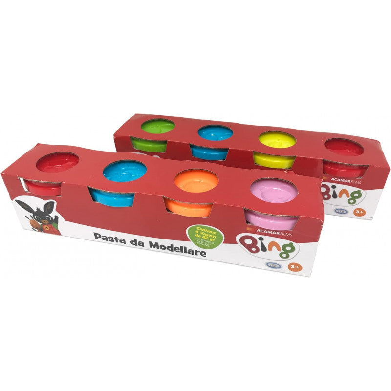 Pasta para modelar Bing - Set de 4 botes