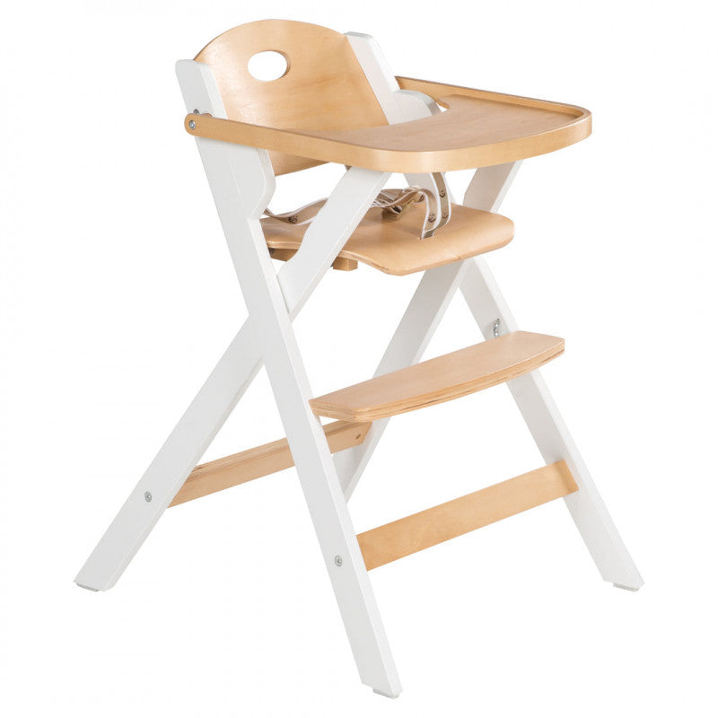 Trona plegable Fold Up Smart - Blanco Natural
