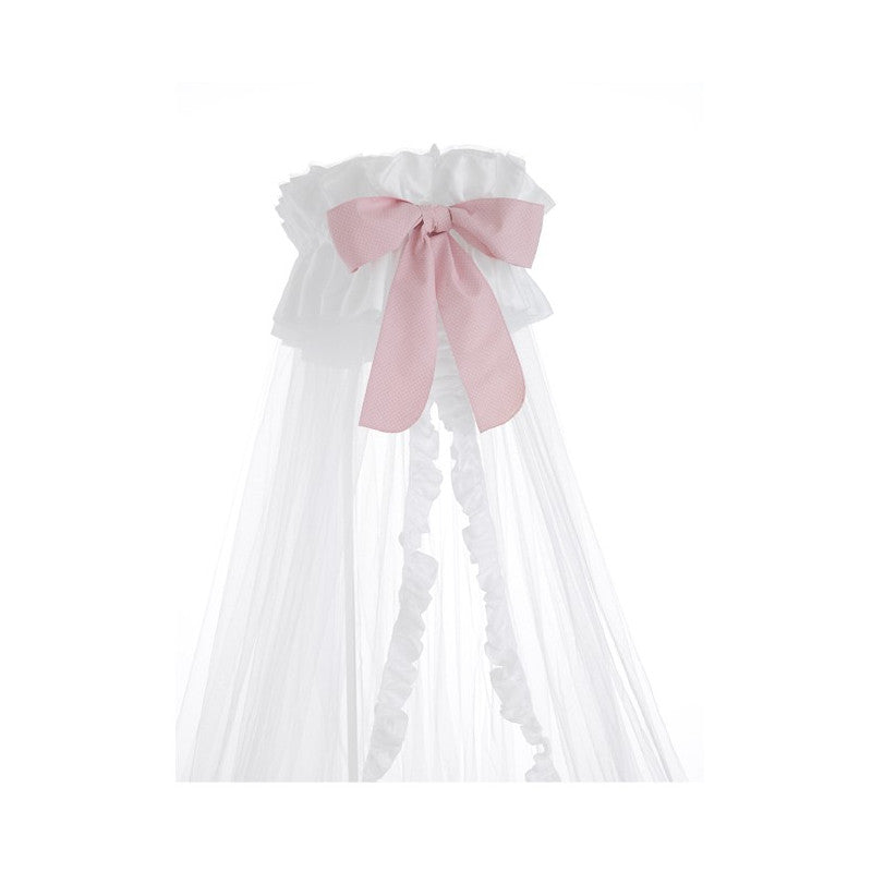 Mosquitera Para Cuna Tato Erbesi Con Varilla Rosa
