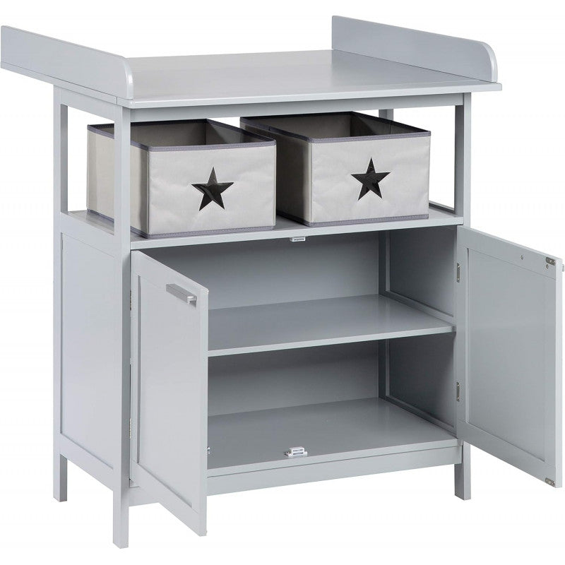 Mueble Cambiador Hamburgo Gris