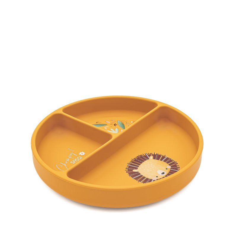 Plato de silicona con ventosa Chompy León