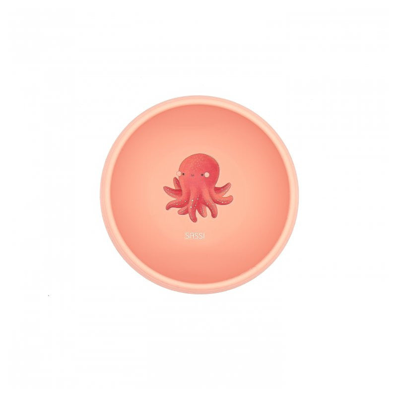 Cuenco con ventosa de silicona Pulpo Slurpy