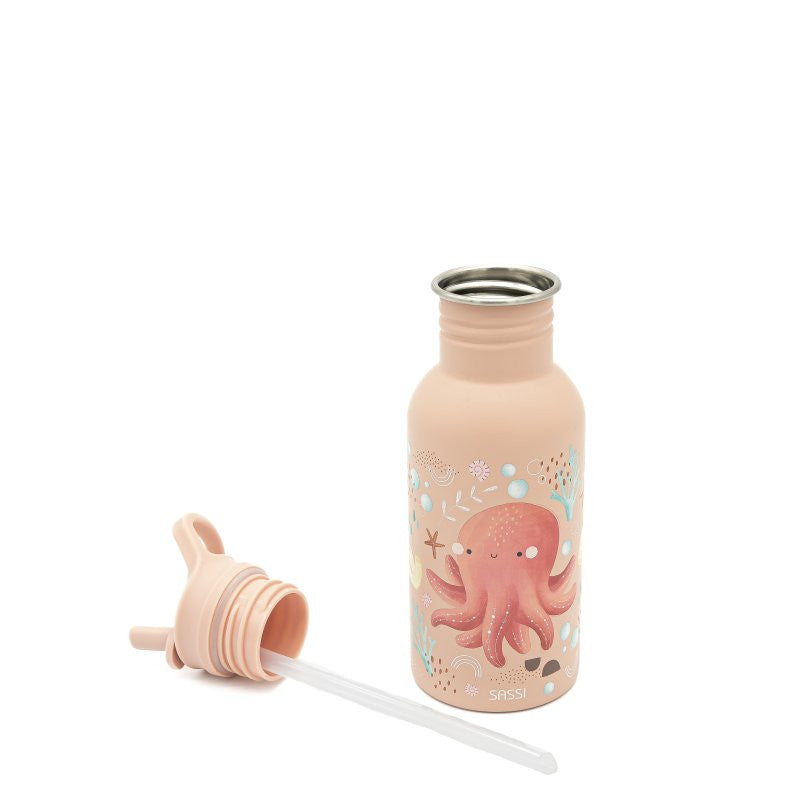 Cantimplora de acero inoxidable de 500 ml Pulpo Slurpy