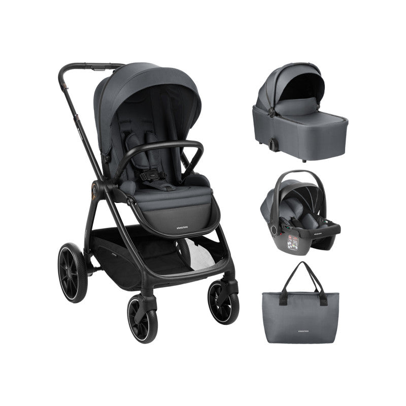 Trío Modena Kikkaboo Gris oscuro