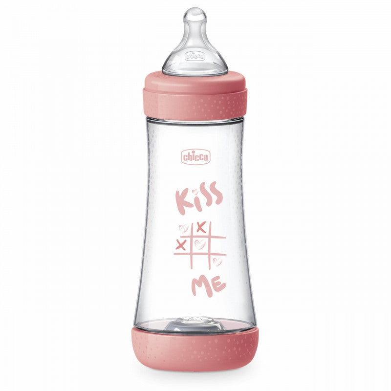 Biberón Chicco Perfect 5 - 300 ml - Rosa Kiss Me