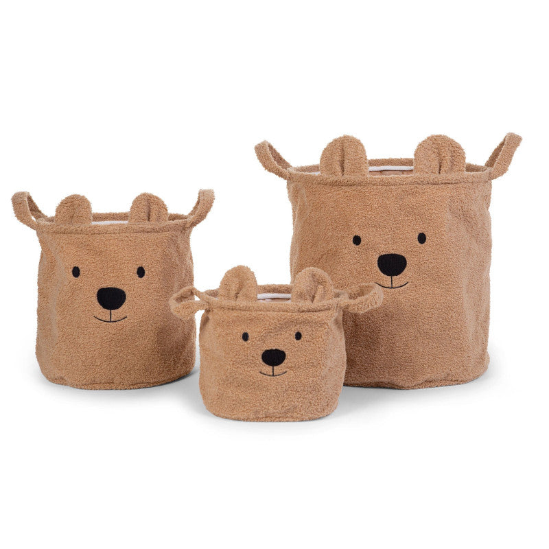 Set de 3 cestas Teddy de Childhome