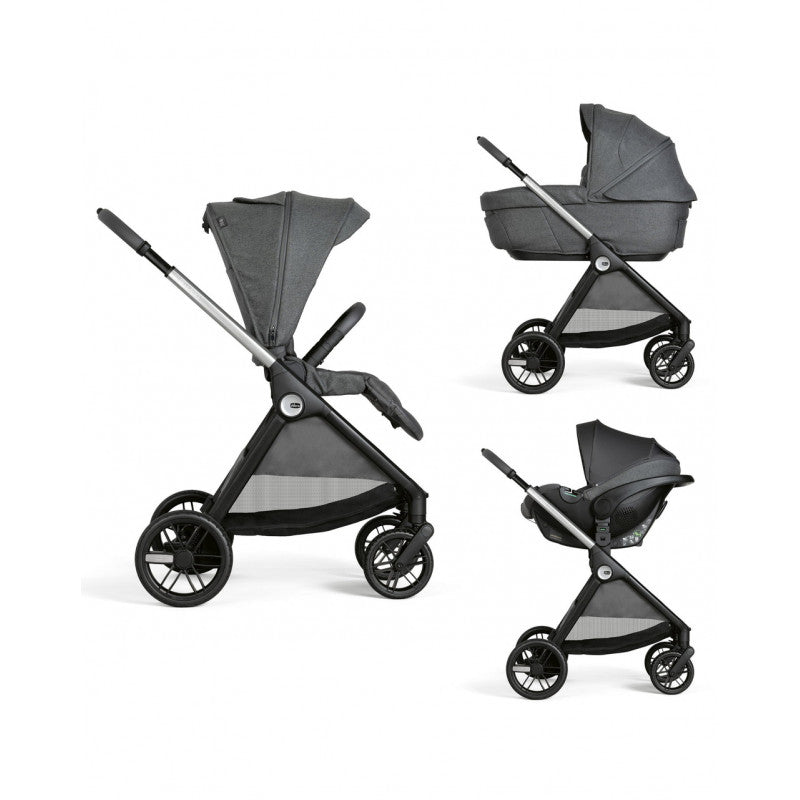Trío Chicco Bellagio Comfort Kory Plus Black Satin