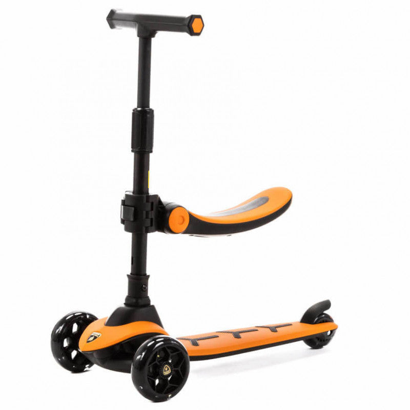 Patinete Lamborghini 2 en 1 - Naranja