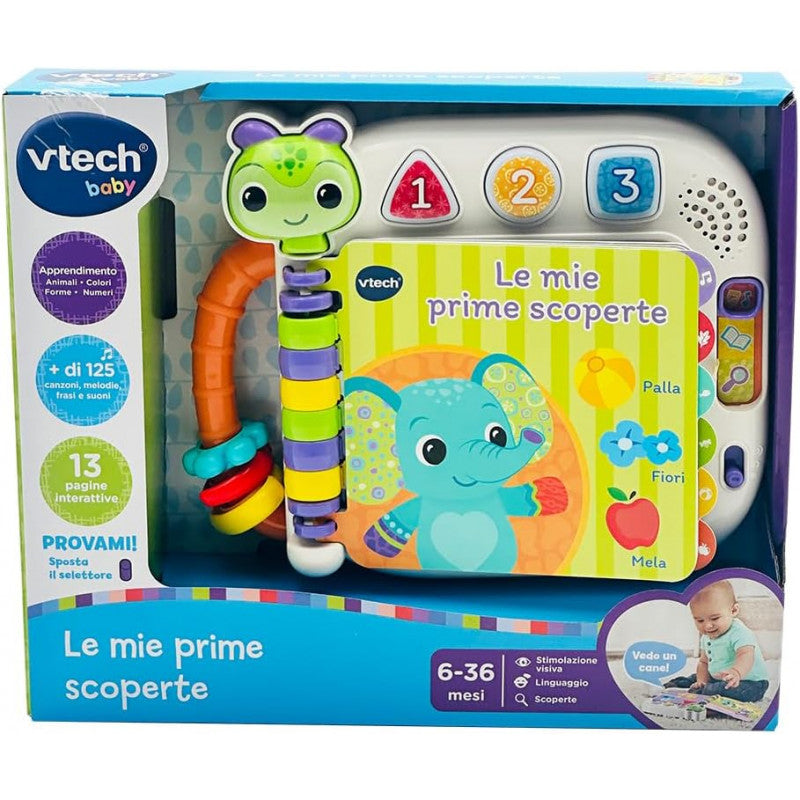 Mis Primeros Descubrimientos Libro Interactivo y Sensorial
