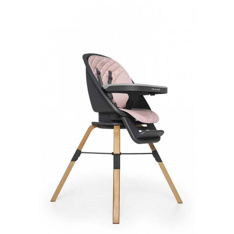 Silla alta Muuvo Choc 2 - Powder Pink
