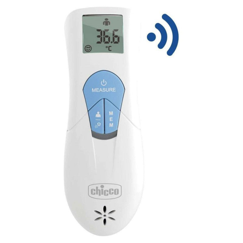 Termómetro Chicco a distancia Thermo Family Blanco y Azul