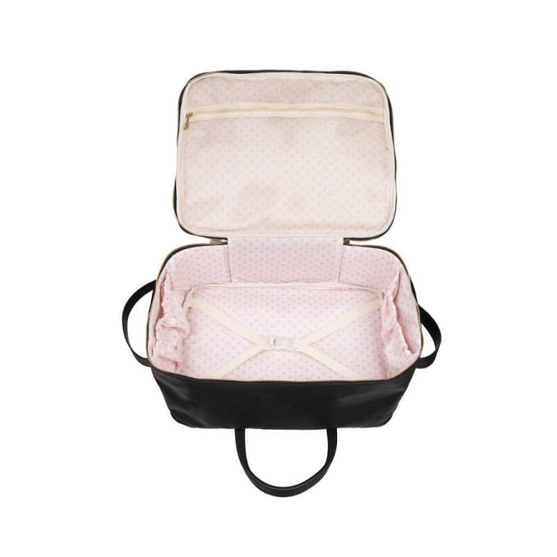 Nanan Bolso Maternal Ecopiel Negro