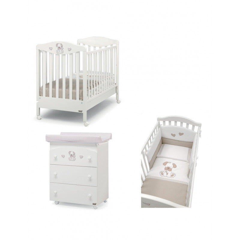 Conjunto de habitación Lucky Erbesi Tórtola