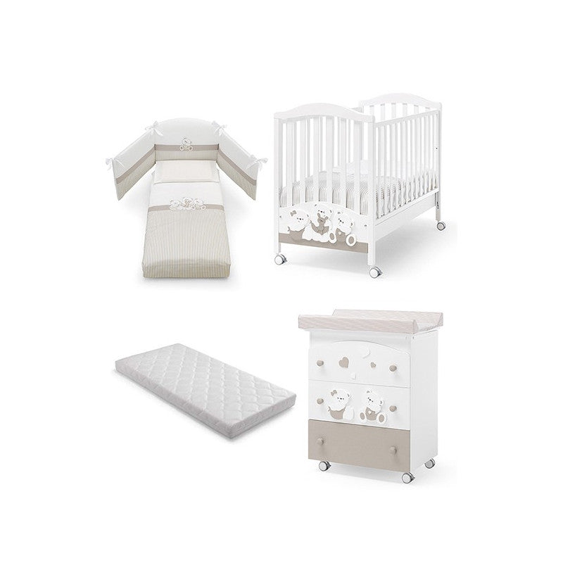 Set de Dormitorio Mirtillo Erbesi Paloma