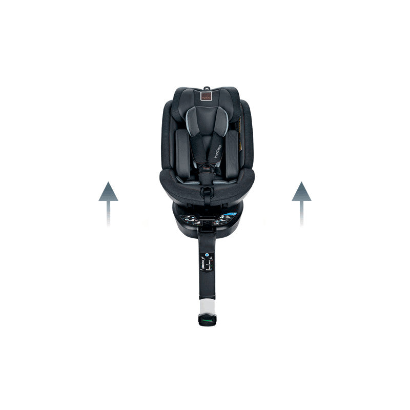 Silla de coche Halley Inglesina con rotación de 360° Negro
