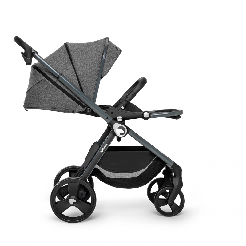 lsbjorn Kidnort - Cochecito Reversible Grey