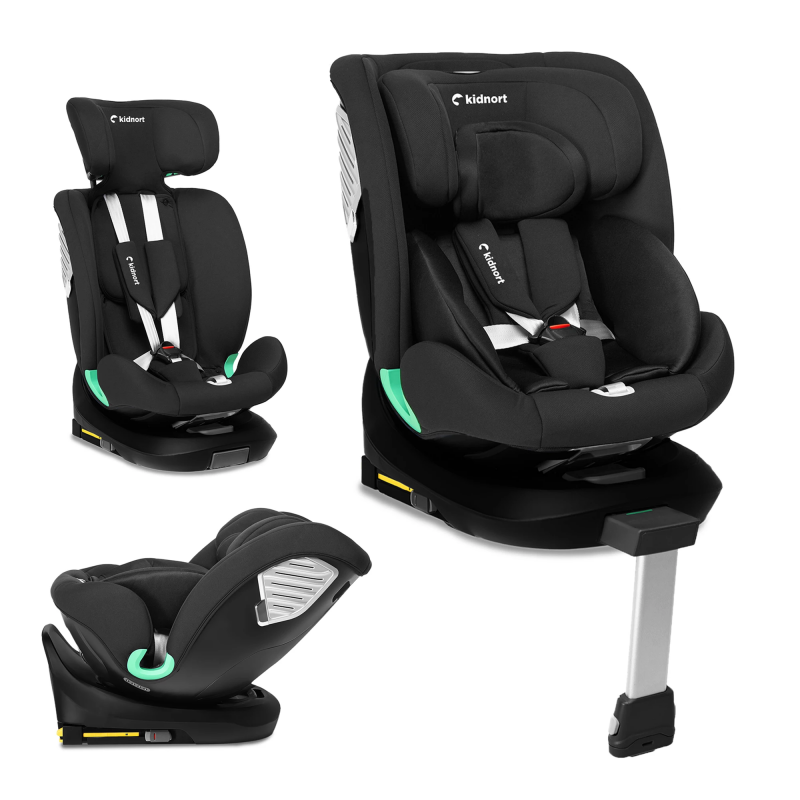 Silla de coche Radjur con pata de apoyo - Kidnort