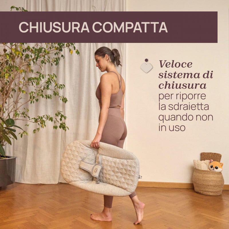 Hamaca Zen Chicco Wawe Modern Grey