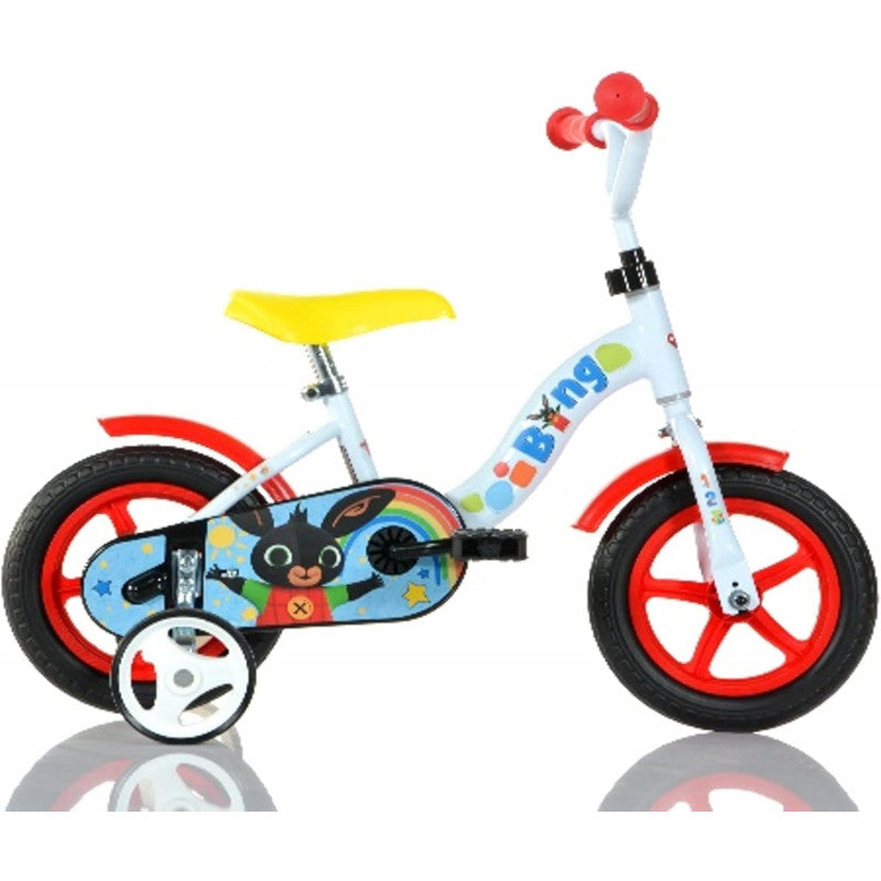 Bicicleta Bing 10";";Bicicleta Bing es la bicicleta en los colores negro y rojo, el personaje más querido por los niños. Bing está disponible en diferentes tamaños, para elegir según la edad del niño.