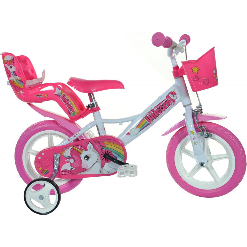 Bicicleta Unicorno 12";Bicicleta Patrulla Canina"