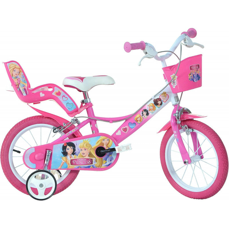 Bicicleta Princesas 14";Bicicleta Niña Princesas Disney