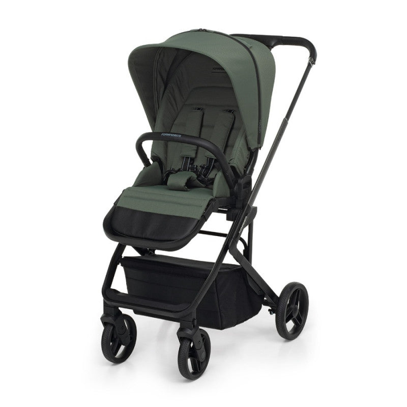 Trío TicToc Foppapedretti con silla de coche Rek i-Size - Olive
