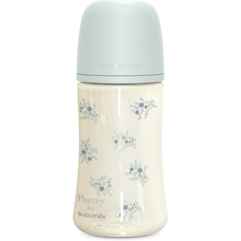Biberón Suavinex Poetry 270 ml Azul