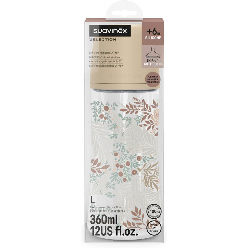 Biberón Suavinex Poetry 360 Ml Neutro