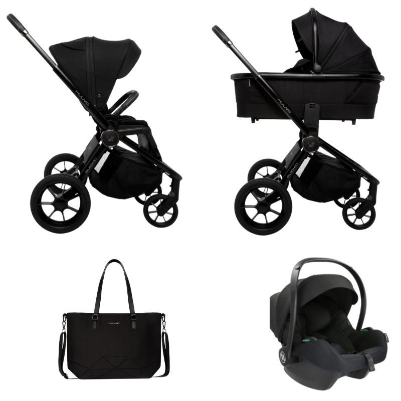 Cochecito Muuvo Quick SE - Chronium Black
