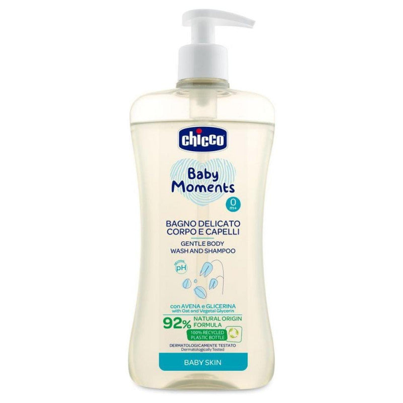 Gel de ducha infantil Delicado cuerpo y cabello 500 ml