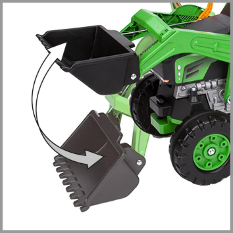 Big-Jim Loader Pedal Sin remolque Capacidad 25 kg.