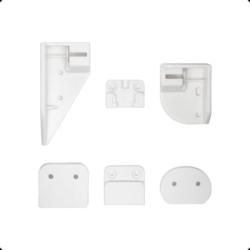 Barrera de seguridad ajustable Sakerhet Blanca