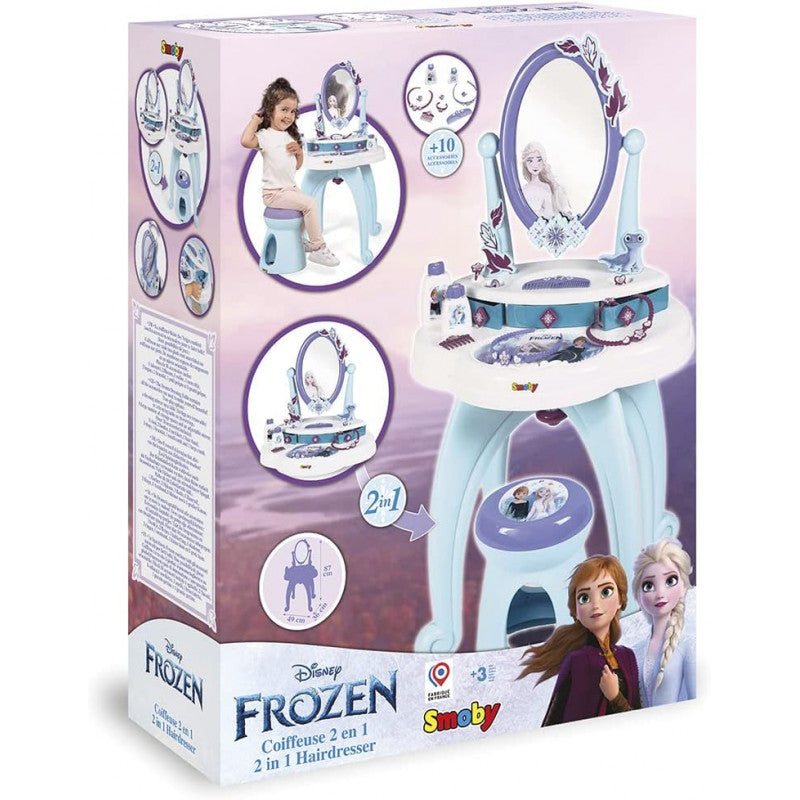 Smoby - Tocador 2 en 1 Disney Frozen