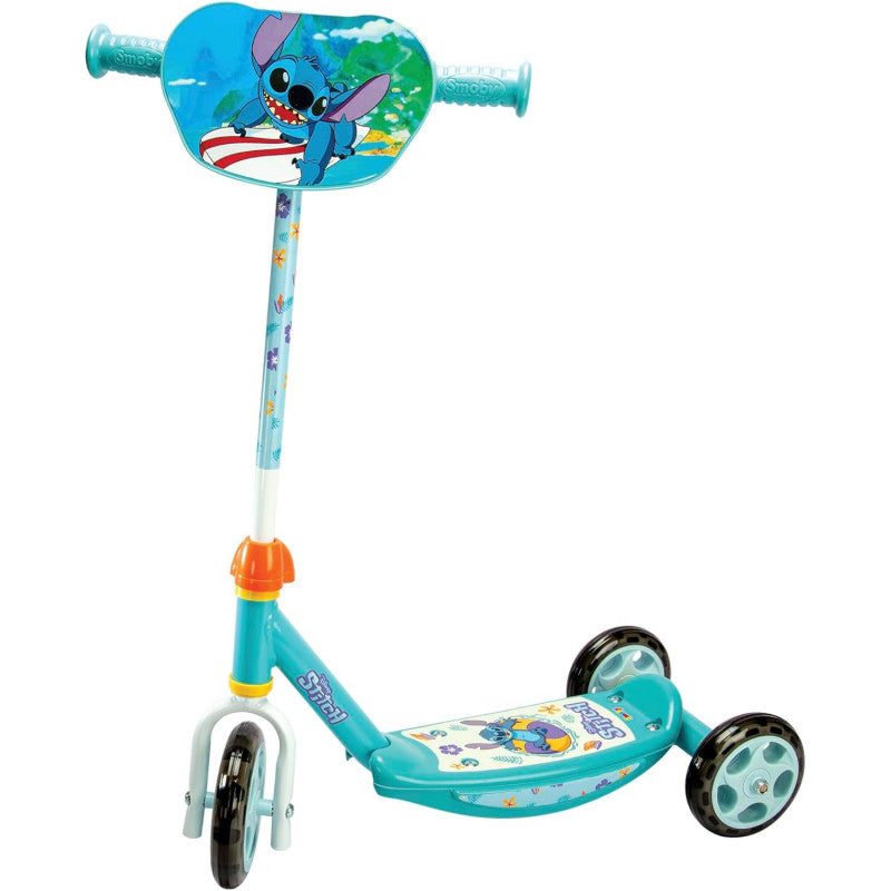 Smoby - Patinete Stitch con 3 ruedas
