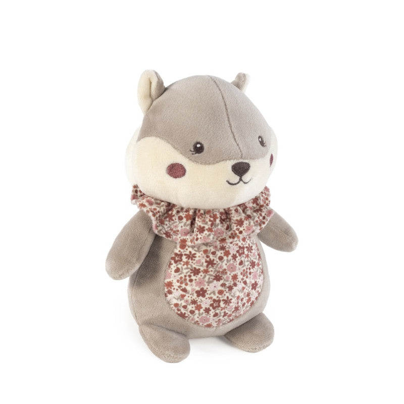 Peluche Ardilla Cereza Flores