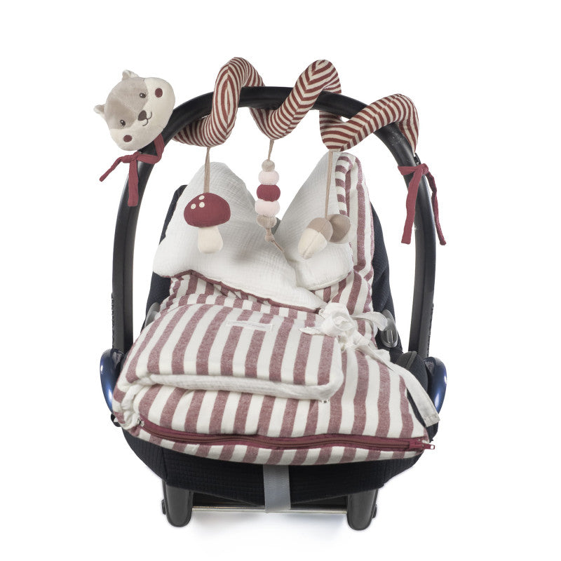 Juguete de actividades de ardilla Cherry Stripes