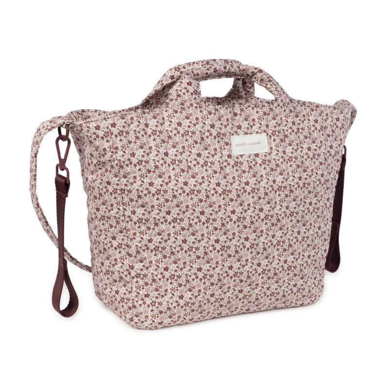 Bolso cambiador Cherry Flores
