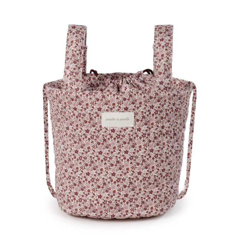 Bolsa tipo bombonera Cherry Flores