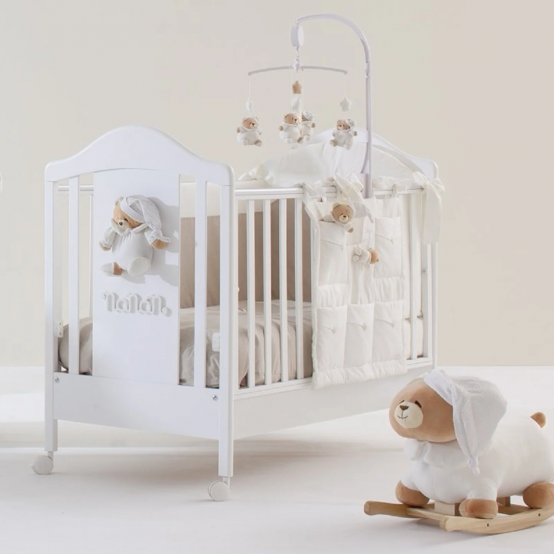 Cuna Nanan Tato Baby Completa con Textil y Colchón